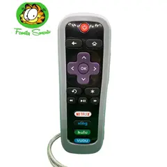 SIKAI - Funda Protectora Para Control Roku Plomo