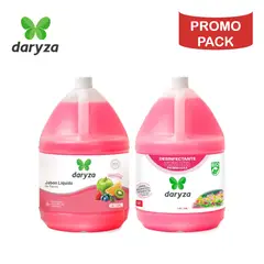 DARYZA - Jabón líquido galón y Desinfectante galón PROMO PACK DARYZA..