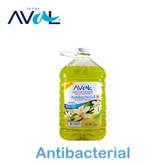 AVAL - Jabón líquido antibacterial galón 5 litros vainilla