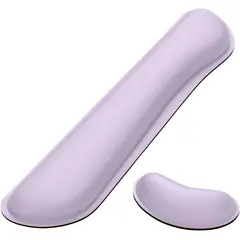 GENERICO - Mouse Pad Hanma Ergonómico para Teclado y Mouse LILA