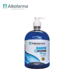 ALKOFARMA - Jabón líquido antibacterial litro marino