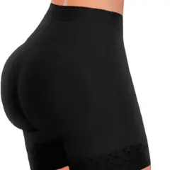 GENERICO - Short Levanta glúteos con Pretina Alta MILYS Color Negro