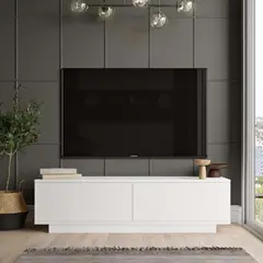 VENTITAS HOME - Mesa de TV 75 Montecarlo Blanco