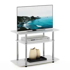 VENTITAS HOME - Mesa de Tv Industrial 75 Vanessa Blanco