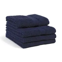 GENERICO - Pack 3 toallas 40 x 60 - Azul marino