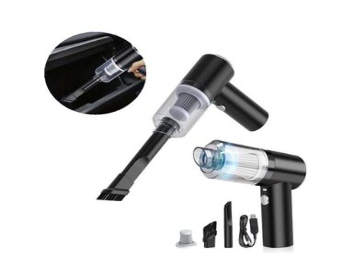 Potente aspiradora inalámbrica succión potente recargable USB