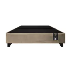 BARAKA HOME - Base De Cama Luton King Americano 198 x 203 2Piezas - Beige Oscuro