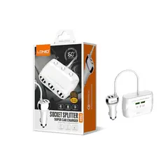 LDNIO - CARGADOR DE ENCENDEDOR C504Q QC3.0 ENCENDEDOR DE CIGARRILLOS