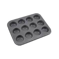 GENERICO - Molde para 12 Unidades Cupcake Teflon