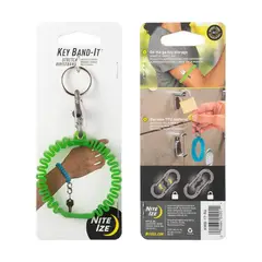 NITE IZE - Llavero Pulsera de Silicona