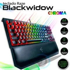RAZER - Teclado Gamer Blackwidow Tournament Edition Chroma V2
