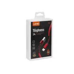 LDNIO - Cable LS63 Carga Rápida 2.4a Usb A Tipo-C 1m