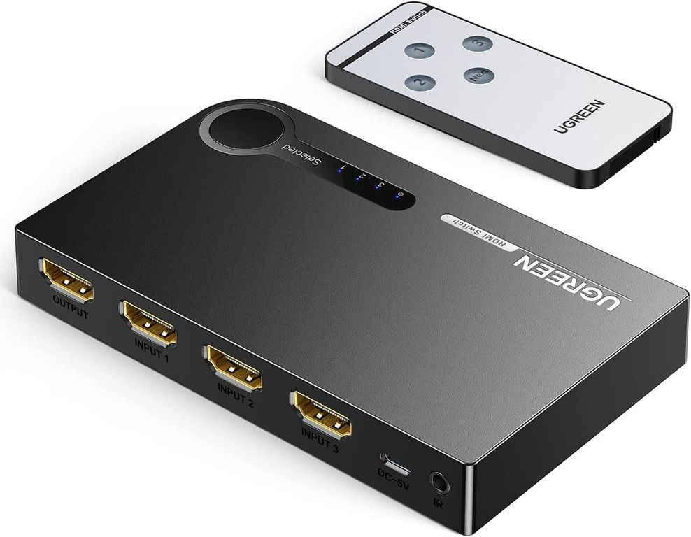 Switch Hdmi Inalámbrico 1x3 4k 60hz Con Control 40234