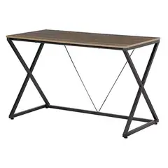 STARHOME - ESCRITORIO ESTILO INDUSTRIAL X DESK MARRÓN