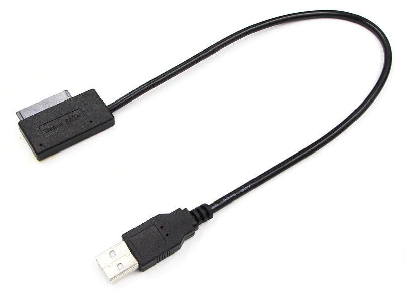 Cable USB adaptador para lectora de laptop CONEXION SATA
