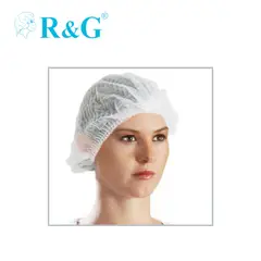 R&G - Toca tipo tira cofia gorro blanco caja100und RG