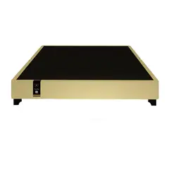 BARAKA HOME - Base De Cama Luton King Europeo 200 x 200 2Piezas - Beige claro