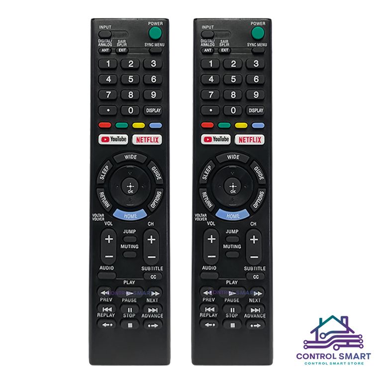 Control Remoto Compatible Para Sony Bravia Smart Tv Android 4k Led