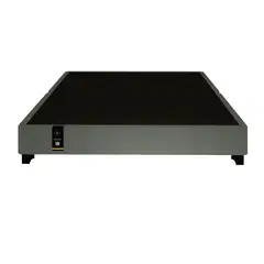 BARAKA HOME - Base De Cama Luton King Europeo 200 x 200 2Piezas - Gris oscuro