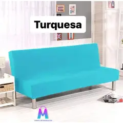 GENERICO - Forro para Futon o Sofa cama Turquesa