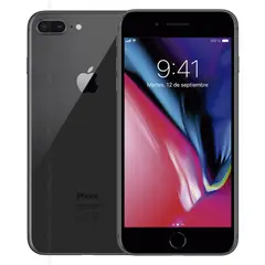 APPLE - IPhone 8 Plus 256gb Bateria 100% Grado A Gris Reacondicionado