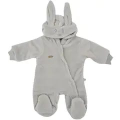 GENERICO - Enterizo acolchado Conejo Plomo