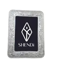 PERU - Decorativo Adorno Marco cuadro colonial PLat. ley 950 foto de 13x18