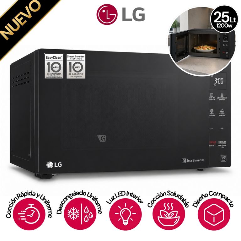Horno Microondas MS2536GIS 25Lts