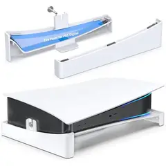 GENERICO - MONTECH -Soporte Horizontal para PlayStation 5 PS5 - Fijación Tornillo