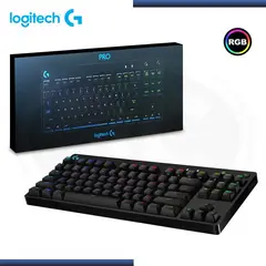 LOGITECH - - Teclado G PRO TKL GX Blue Clicky RGB Lightsync