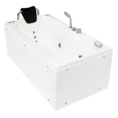HIDROPLUS - Tina Hidromasaje Roma III Portátil 1800x850x580