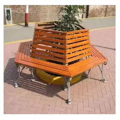 DMUEBLES - DM Banca para Jardín o Parque - Hexagonal