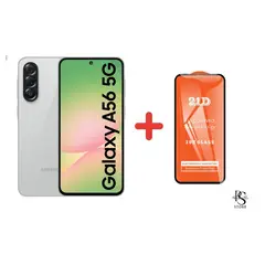 SAMSUNG - A56 12RAM 256GB 5G BLANCO + Mica de Vidrio