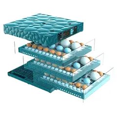 CAIM - INCUBADORA FULL AUTOMÁTICA DE 192 HUEVOS MARCA