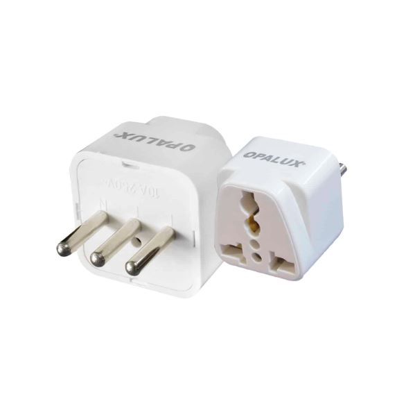 Adaptador Enchufe con Toma Tierra Tipo L OP-603-L