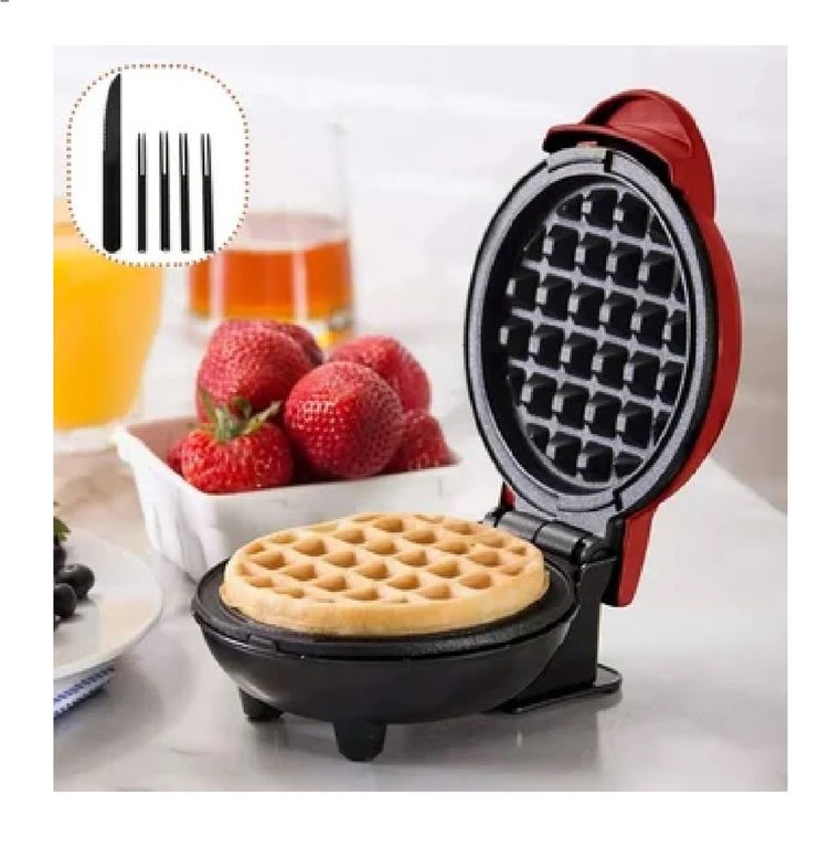 Mini Waflera Portátil Eléctrica