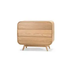 YOLODECORO - Cómoda 3 Cajones Esme Fresno