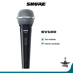SHURE - SV100 MICROFONO DE MANO CON CABLE