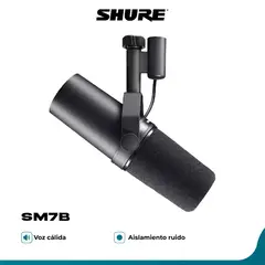 SHURE - SM7B MICROFONO GRABACIONBROADCAST