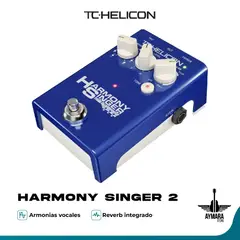 TC HELICON - HARMONY SINGER 2 PEDAL PARA VOZ C/ ARMONIZADOR
