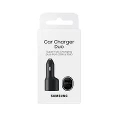 SAMSUNG - Cargador de Auto Car Charger 25W15W Dual Fast Charge Negro