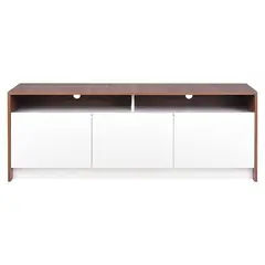 STARHOME - CENTRO DE ENTRETENIMIENTO COLBUM 2 PUERTAS 1 CAJÓN NOGAL 65"