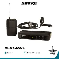 SHURE - BLX14CVL SISTEMA INALAMBRICO DE MICROFONO