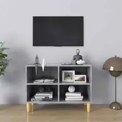 VENTITAS HOME - Mesa de Tv 75 Bobo Gris