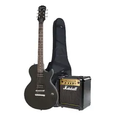 EPIPHONE - Les Paul Special Vintage Edition Ebony - Marshall 10W.