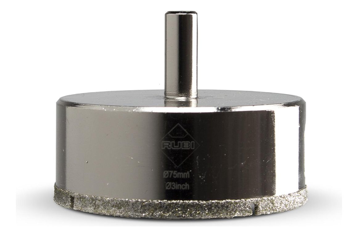Broca Diamantada 3" (75 mm) Easygres Rubi 610003011