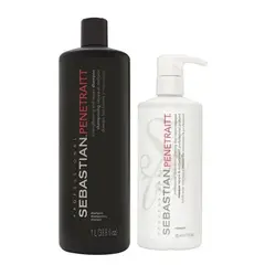 SEBASTIAN - Shampoo Reparador 1000ml Mascarilla 500ml Penetraitt