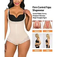 NO LOGO - Faja Body Encaje M