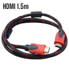 OEM - Cable HDMI-HDMI con Filtro 150cm Full HD 3D V14 Enmallado
