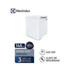 ELECTROLUX - Congeladora EFC15A2HPWB 145 Litros Blanco